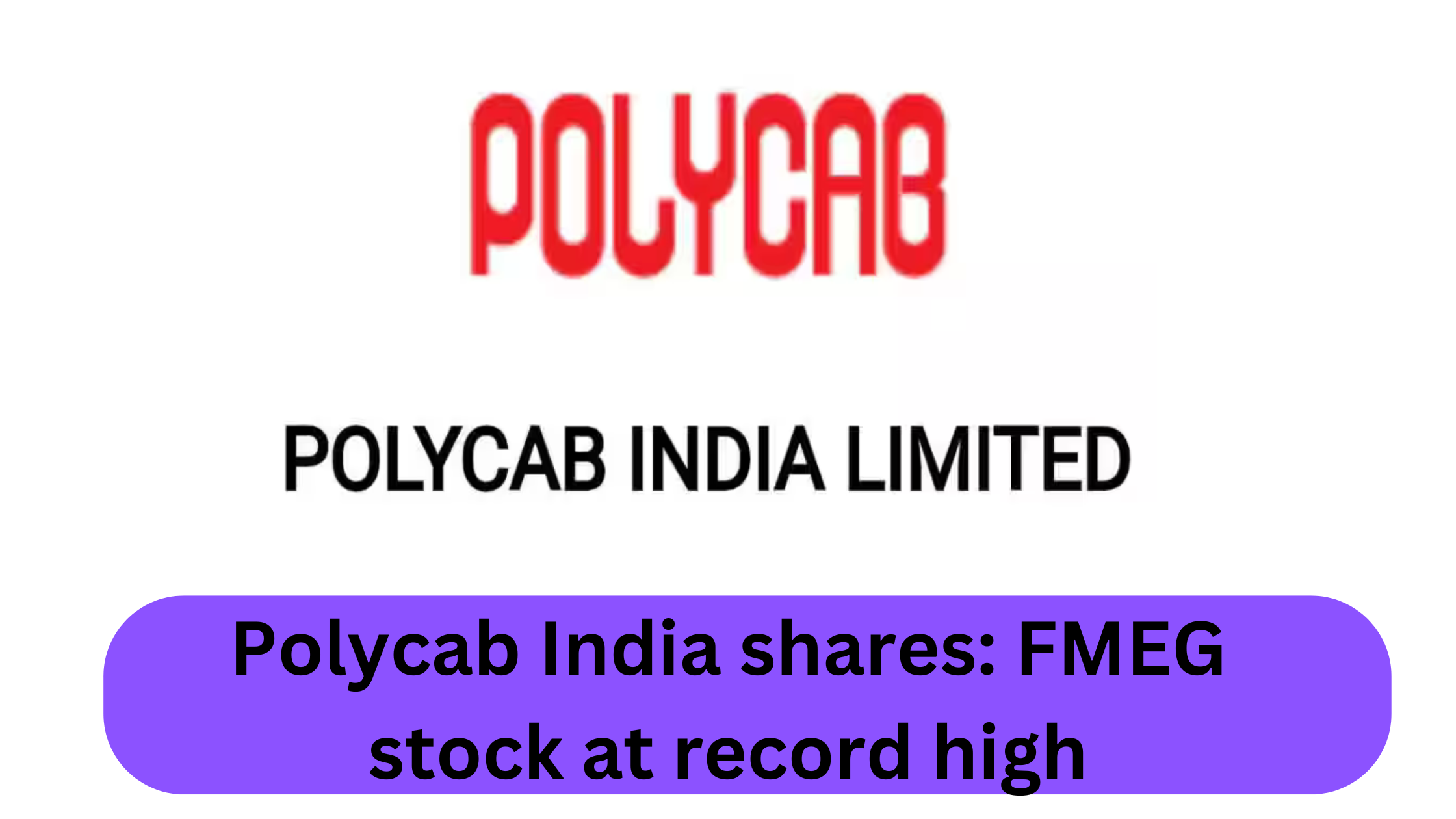 Polycab India shares: FMEG stock at record high