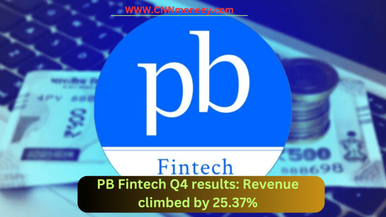PB Fintech Q4 results: Revenue climbed by 25.37%: Revenue climbed by 25.37%